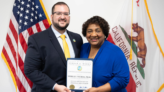 APOSTILLE POP-UP SHOP POPS WITH HUGE TURNOUT AT  SAN DIEGO ASSESSOR/RECORDER/COUNTY CLERK OFFICE